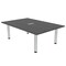 Skutchi Designs 47.25 in W, 71.5 in L, 29 in H, Engineered Wood Top, Grey H-REC-4872-PT-AN-EL - alternate 1
